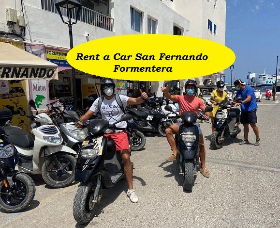 3 routes to tour Formentera by motorcycle